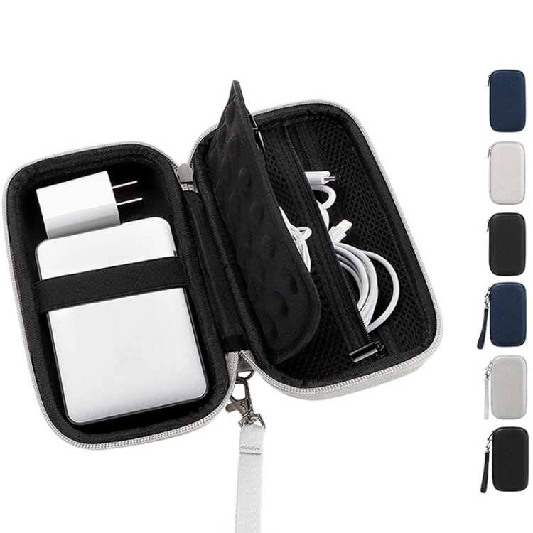 YK03 Multifunctional EVA Hard Shell Shockproof and Anti-drop Digital Storage Bag with Handle (Navy Blue) YK03 Multifunctional EVA Hard Shell Shockproof and Anti-drop Digital Storage Bag with Handle (Navy Blue)