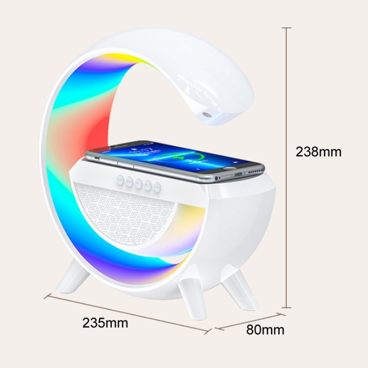 Smart Ambience Light Bluetooth Speaker Wireless Charger