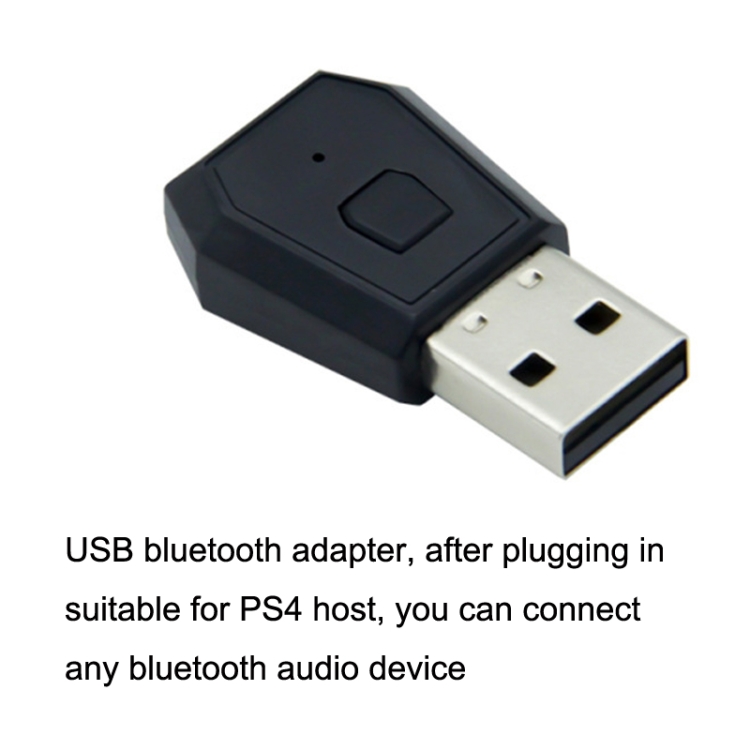 HS-PS4195 General Bluetooth Audio Transmitter Wireless Headset Receiver For PS4 / PS4 Slim / PS4 Pro / PC(Black) HS-PS4195 General Bluetooth Audio Transmitter Wireless Headset Receiver For PS4 / PS4 Slim / PS4 Pro / PC(Black)