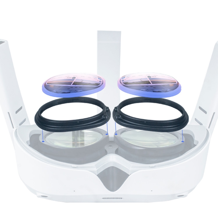Para el marco magnético de anteojos Pico 4 Myopia Lens.Spec: Frame + Anti Blue Light Lens - B3