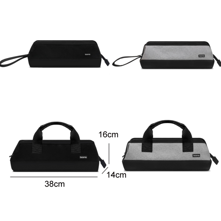 Baona BN-DS005 para Dyson Hair Dryer Curling Iron Accessories Organizador Bolsa, Color: Negro - B1