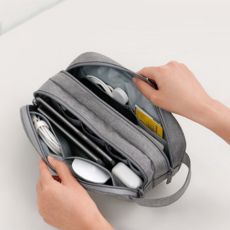 Baona BN-B001 Laptop Power Cord Mouse Headset Organizer(Black) Baona BN-B001 Laptop Power Cord Mouse Headset Organizer(Black)