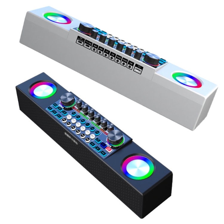 X80 Portable Multifunctional Live Singing Wireless Bluetooth Sound Card