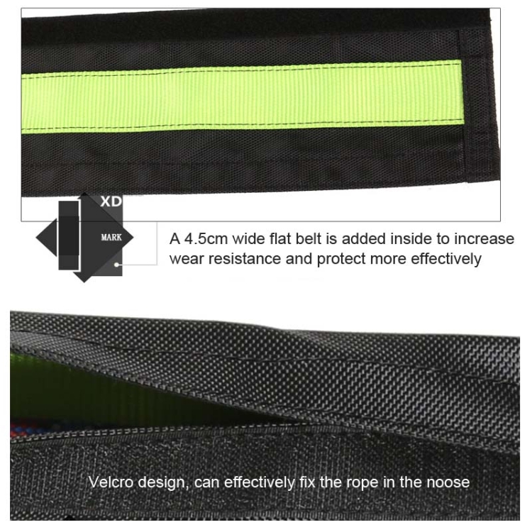How To Cover Rope XINDA Outdoor Climbing Rope Protective Cover Rope Anti-wear Protective ...