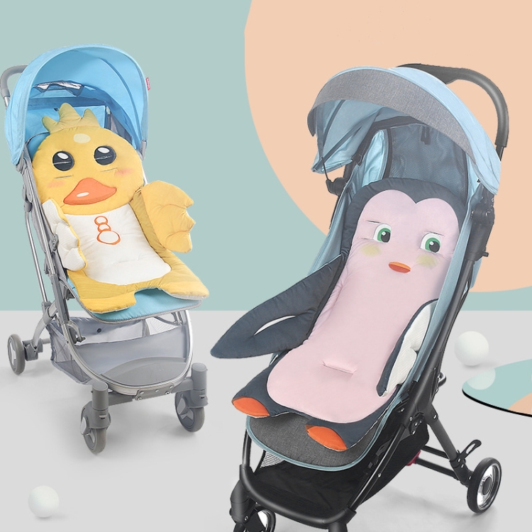 Baby Carriage Cushion Cotton Four Seasons General Purpose Dining Chair Mat(Pink  Piglet)