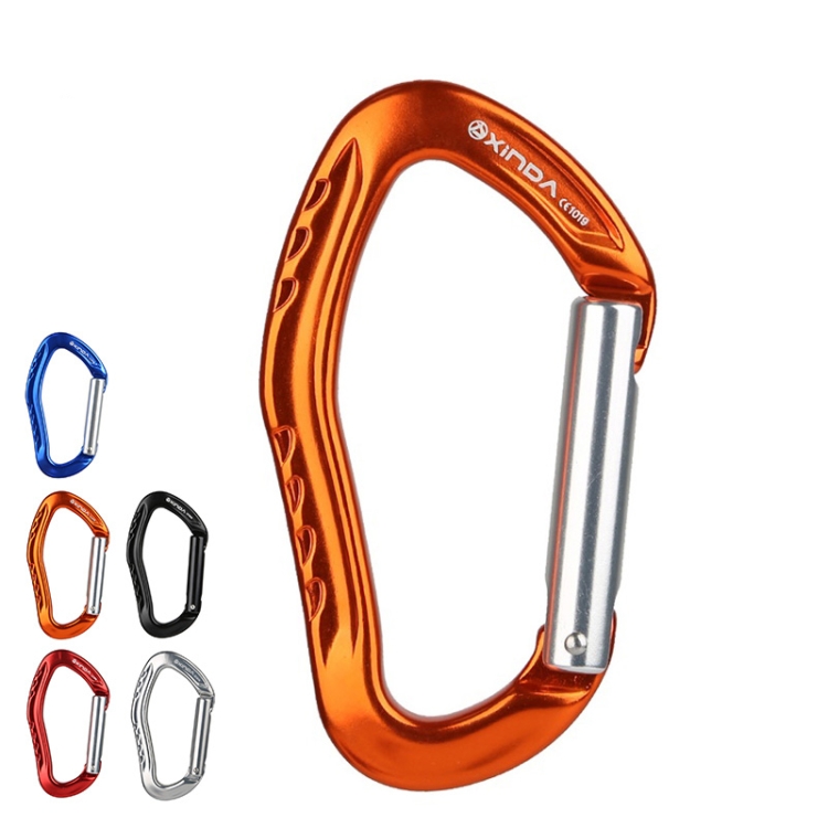 XINDA 22KN Arrampicata su roccia Quickdraw Moschettone in alluminio con  fibbia a molla (blu)