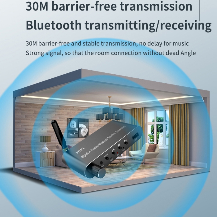 A05 Bluetooth 5.1 Optical Fiber Coaxial USB Receiver Transmitter With Remote Control A05 Bluetooth 5.1 Optical Fiber Coaxial USB Receiver Transmitter With Remote Control