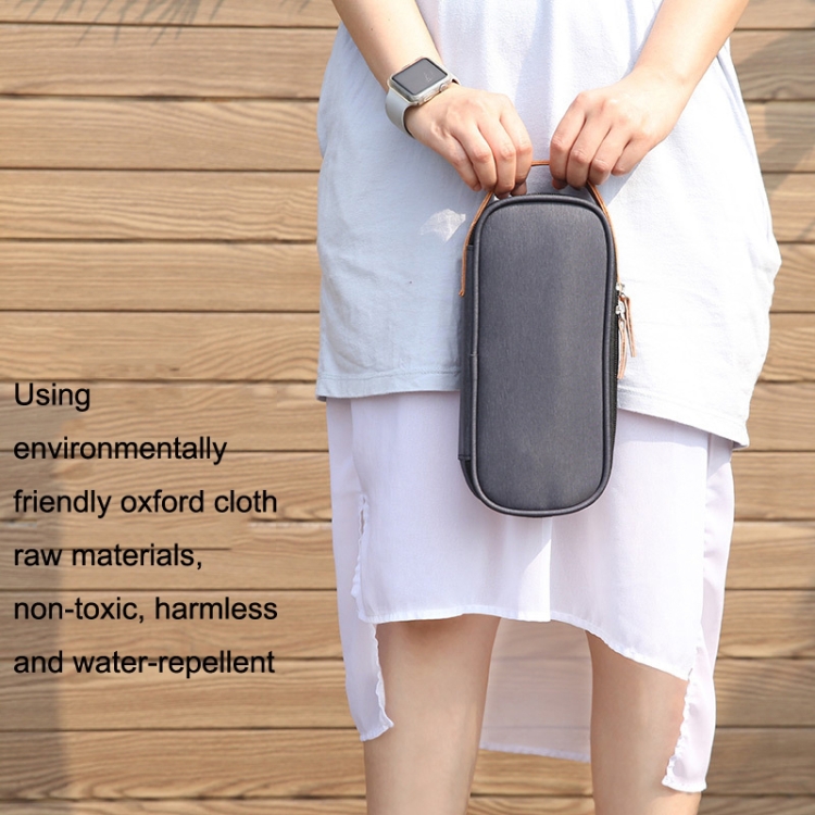 Power Data Cable Storage Bag Digital Mobile Hard Disk Protective Cover , Size: Medium (Gray) Power Data Cable Storage Bag Digital Mobile Hard Disk Protective Cover , Size: Medium (Gray)