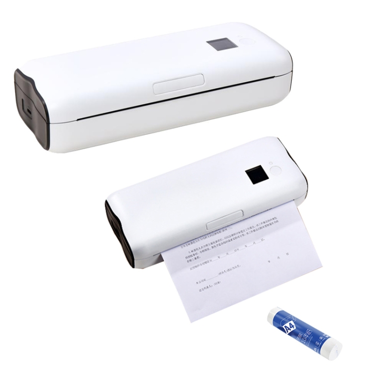 A4 Portable Printer Thermal Transfer Mini Bluetooth USB Printer Home  Business With Built-in Battery To Print at any time - AliExpress