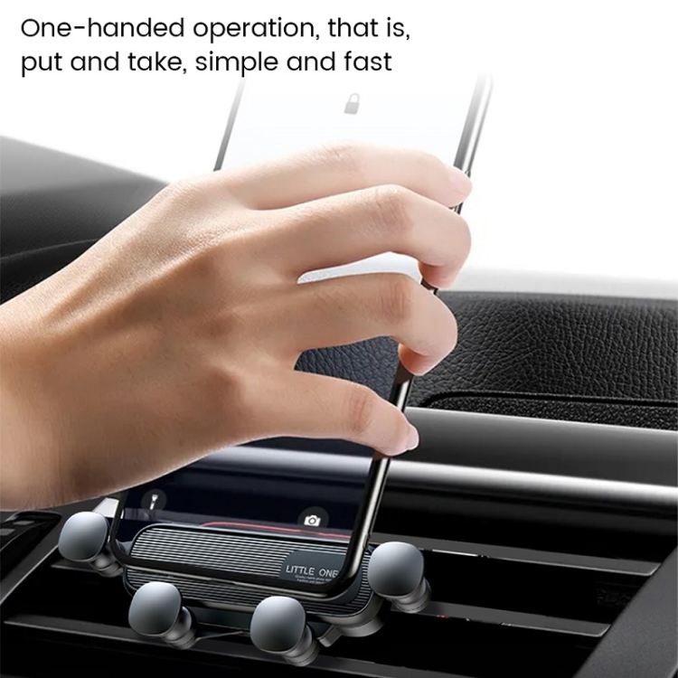 S03 Vehicle Air Outlet Gravity Navigation Mobile Phone Holder, Color: Black Eagle Mouth S03 Vehicle Air Outlet Gravity Navigation Mobile Phone Holder, Color: Black Eagle Mouth