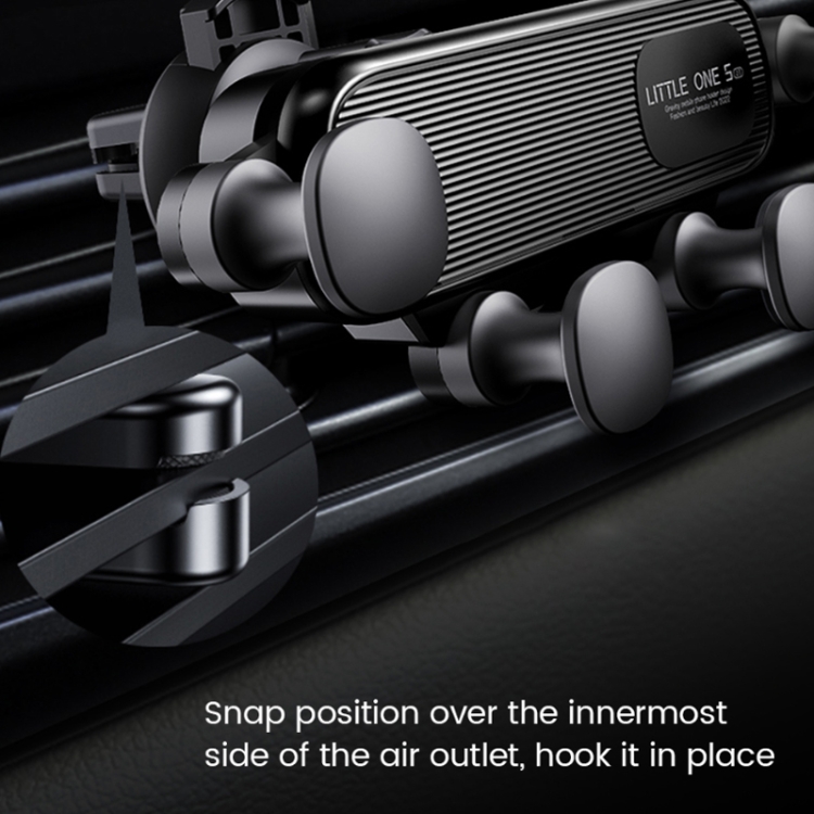 S03 Vehicle Air Outlet Gravity Navigation Mobile Phone Holder, Color: Black Eagle Mouth S03 Vehicle Air Outlet Gravity Navigation Mobile Phone Holder, Color: Black Eagle Mouth