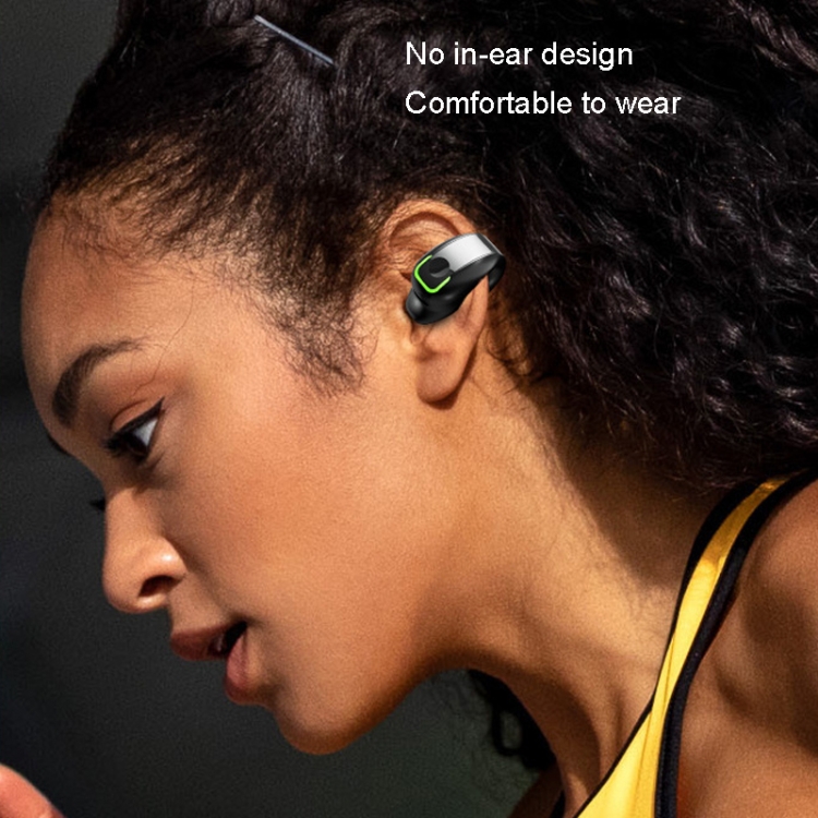 GD28 IPX4 Waterproof Single-ear Lightweight Clip Ear Bluetooth Earphone(White) GD28 IPX4 Waterproof Single-ear Lightweight Clip Ear Bluetooth Earphone(White)