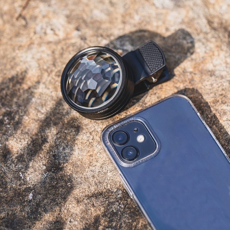 FF037 49mm+Phone Clip Mobile Phone Lens Photography Blur External Kaleidoscope Filter FF037 49mm+Phone Clip Mobile Phone Lens Photography Blur External Kaleidoscope Filter