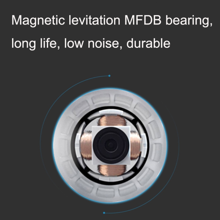 MF14025 4pin Alto volumen de aire Bajo ruido Alta presión del viento FDB Suspensión magnética Chasis Ventilador 2000rpm (Blanco) - B4