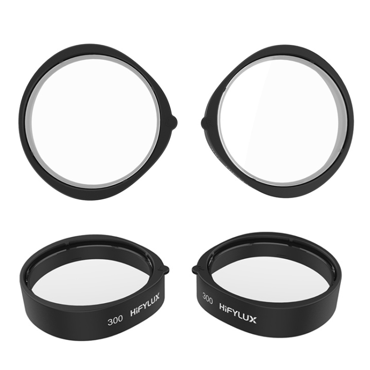 Para Oculus Quest 2 Hifylux Q2-QF11 1 par de marcos de lentes para miopía accesorios de gafas VR de resina asférica (500 grados) - B1