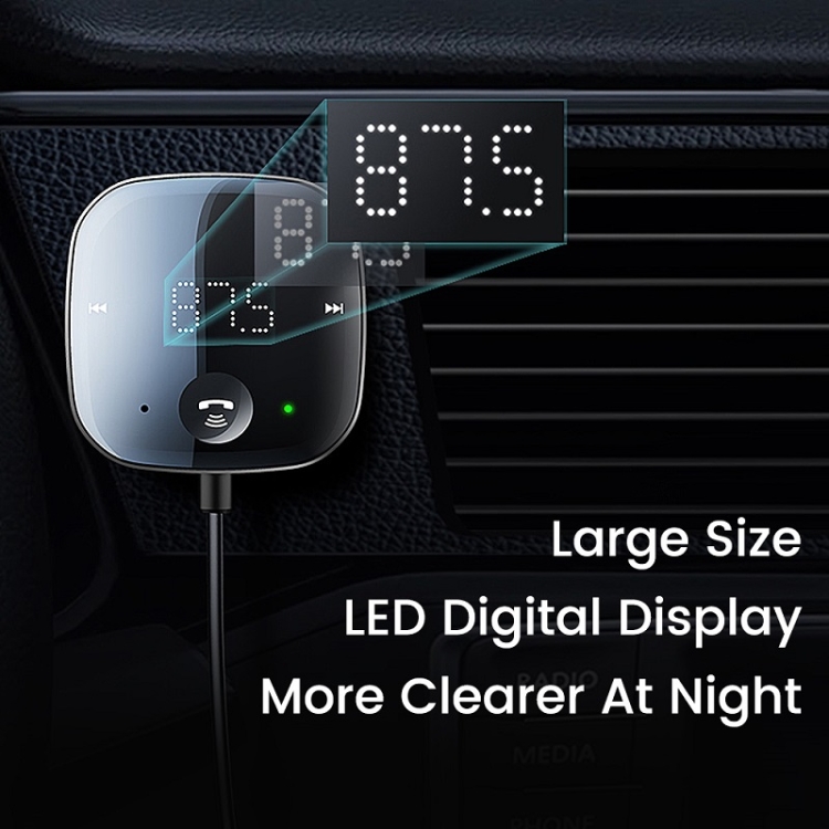 S-25 Auto Bluetooth 5.0 MP3-Empfänger Audiokonverter FM-Musik-Player