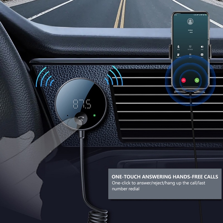 S23 With Bracket Car Bluetooth Receiver MP3 Player FM Music Transmitter