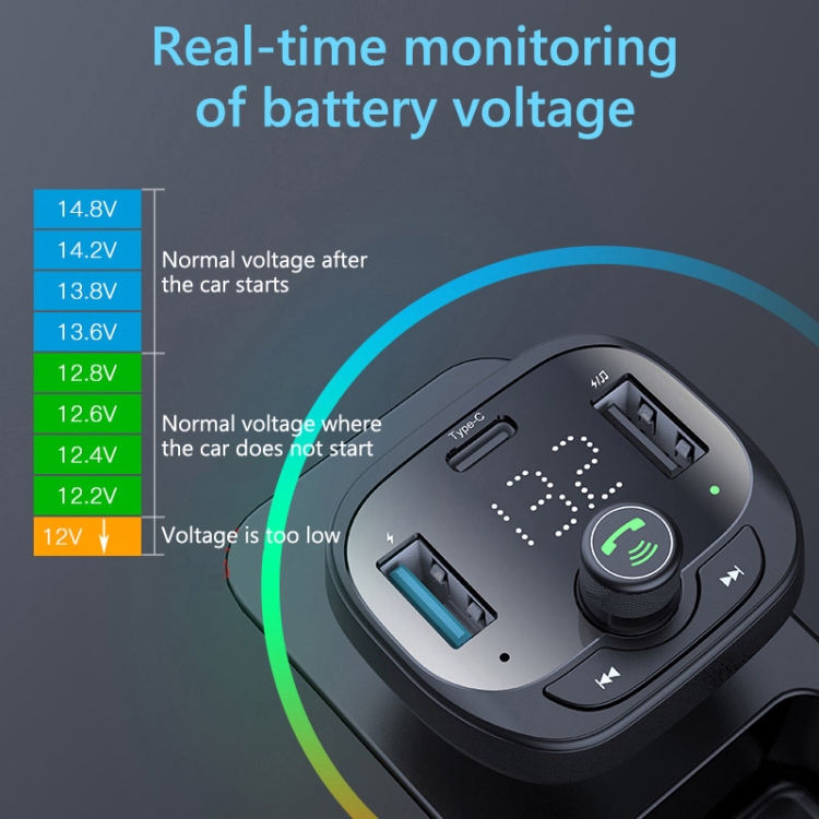 S-21 Car Bluetooth Player Receiver 50W Mobile Phone High Power Charger S-21 Car Bluetooth Player Receiver 50W Mobile Phone High Power Charger