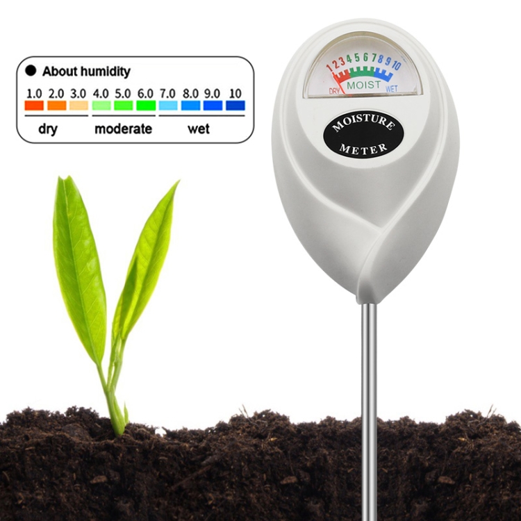 Compteur de température d'humidité du sol Jardinage Agriculture Hygromètre  de sol Testeur d'humidité de la température du sol Hygromètre de sol  Humidimètre Hygromètre de sol numérique 