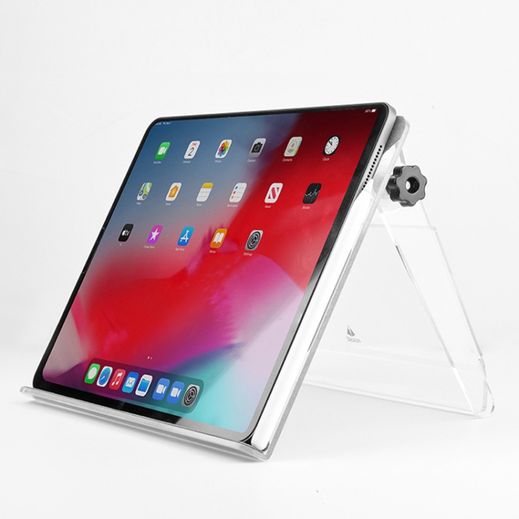 For IPad / MacBook Tablet Laptop Stand Acrylic Adjustable Lazy Bracket(Transparent) For IPad / MacBook Tablet Laptop Stand Acrylic Adjustable Lazy Bracket(Transparent)