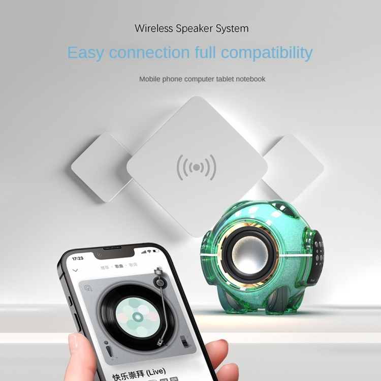 M18 Mini Space Panda Shape Wireless Bluetooth Speaker Desktop Portable Cartoon Audio(Blue) M18 Mini Space Panda Shape Wireless Bluetooth Speaker Desktop Portable Cartoon Audio(Blue)