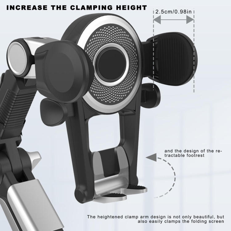 ZJ137 Suction Cup Car Phone Holder 2 In 1 Number Plate Phone Stand Truck Phone Mount(Black) ZJ137 Suction Cup Car Phone Holder 2 In 1 Number Plate Phone Stand Truck Phone Mount(Black)