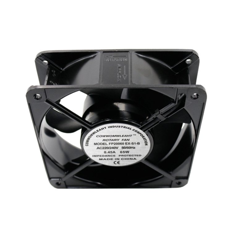 FP20060 110V 20cm Gabinete de chasis Caja de metal Ventilador de enfriamiento de bajo ruido - B1