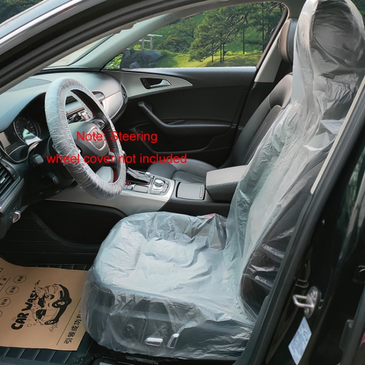 Housse de protection anti-sale jetable pour siège avant de voiture