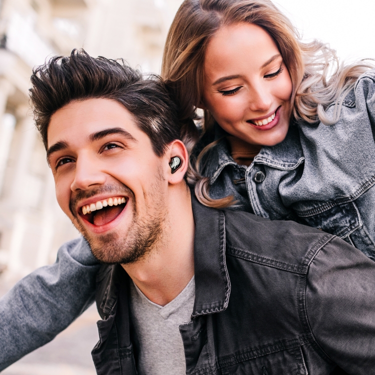 For Samsung Galaxy Buds Live AhaStyle PT132 S+M+L Silicone Earbud(White)