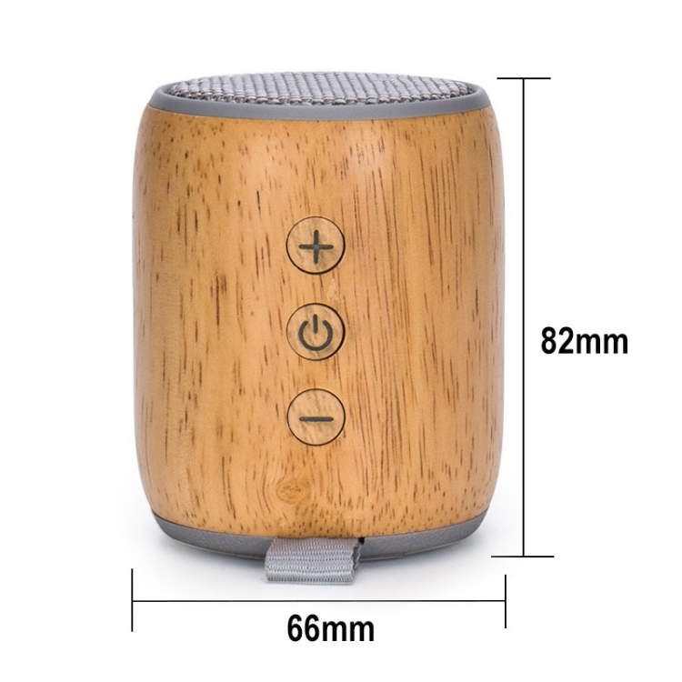 BT811 Mini Wooden Wireless Bluetooth Speaker Support TF Card & 3.5mm AUX(Black) BT811 Mini Wooden Wireless Bluetooth Speaker Support TF Card & 3.5mm AUX(Black)