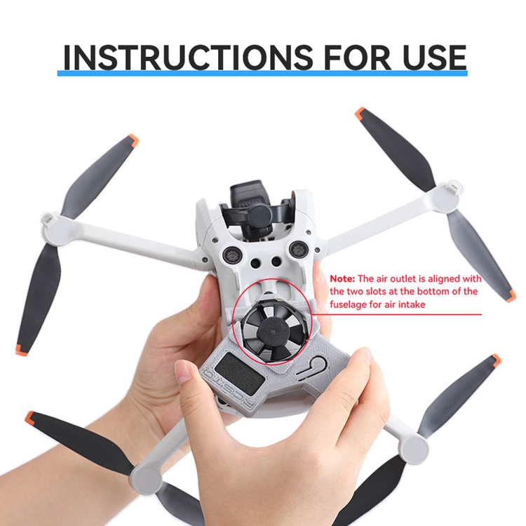Pour DJI Mavic Mini 3Pro RCSTQ Drone hélices de vol en Fiber de