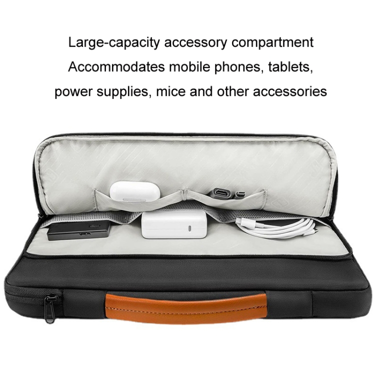 Sacoche ordinateur portable 15-15,6 poches rangement accessoires
