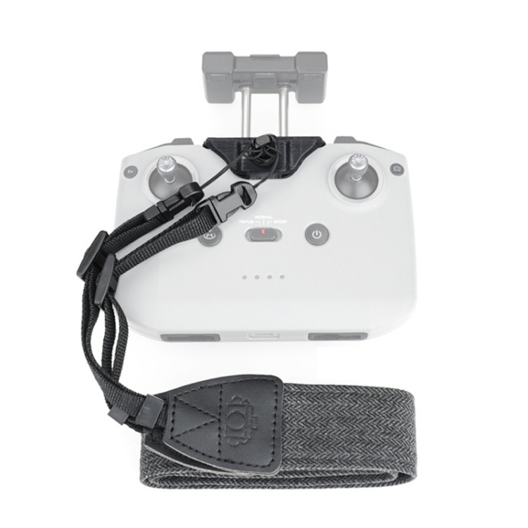 RCSTQ para DJI Mavic Air 2 Cordón de liberación rápida ajustable remoto con accesorios de control remoto de Clip Drone (negro) - B1