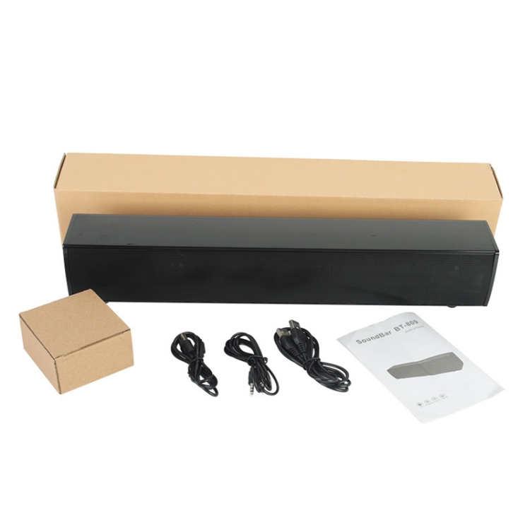 BT809S Desktop Long Gaming Bluetooth Speaker Computer USB Plug-in Intelligent Ambient Light Audio(Black) BT809S Desktop Long Gaming Bluetooth Speaker Computer USB Plug-in Intelligent Ambient Light Audio(Black)