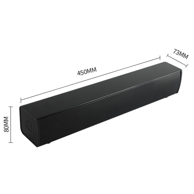 BT809S Desktop Long Gaming Bluetooth Speaker Computer USB Plug-in Intelligent Ambient Light Audio(Black) BT809S Desktop Long Gaming Bluetooth Speaker Computer USB Plug-in Intelligent Ambient Light Audio(Black)