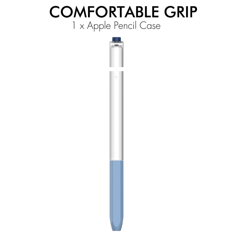 Para Apple Pencil 2 AhaStyle PT-LC05 Jelly Style Funda protectora de silicona translúcida (rosa) - B2