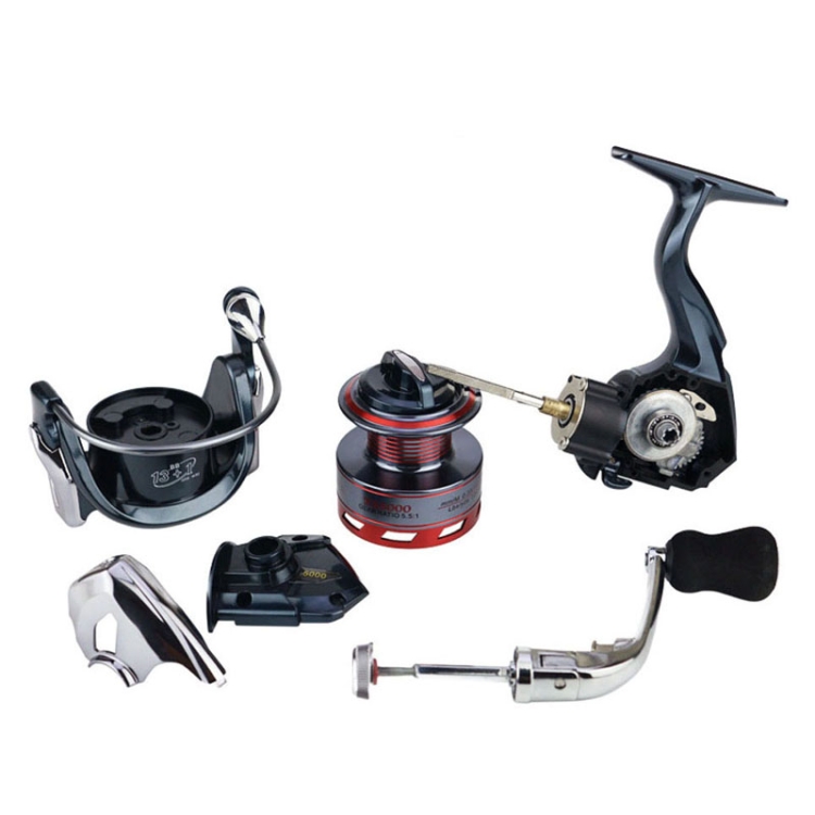 LINNHUE AM2000 7:2:1 High Speed 8KG Max Drag Fishing Reel(Right Hand)