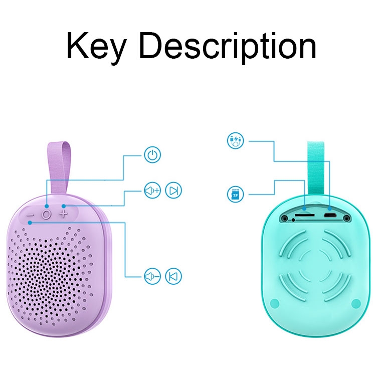 AFK BT-513 TWS Mini Portable RGB Light Bluetooth Speaker 3D Sound Effect Waterproof Bluetooth Audio(Pink) AFK BT-513 TWS Mini Portable RGB Light Bluetooth Speaker 3D Sound Effect Waterproof Bluetooth Audio(Pink)