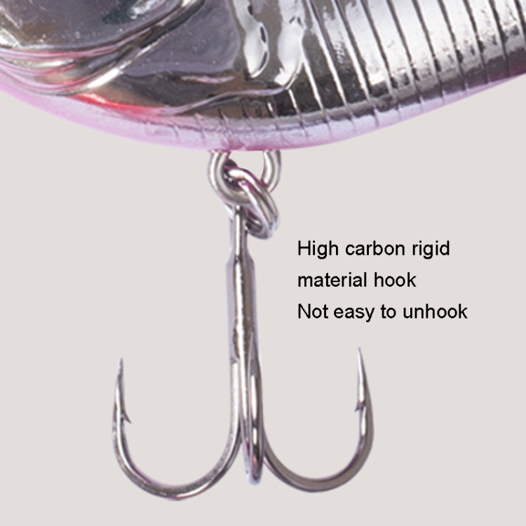 DF065 9g Double Paddle Tractor Surface Tether Roadrunner Fake Lure Long-distance  Casting Lure(Red Head Silver)