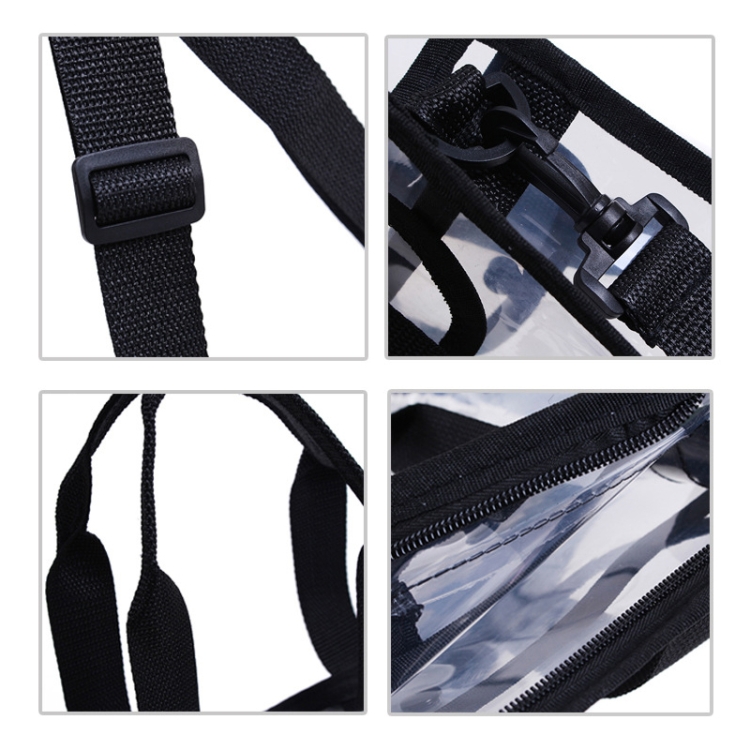 Bolsa de baño de natación EVA Bolsa de aseo de viaje engrosada portátil (Negro) - B3