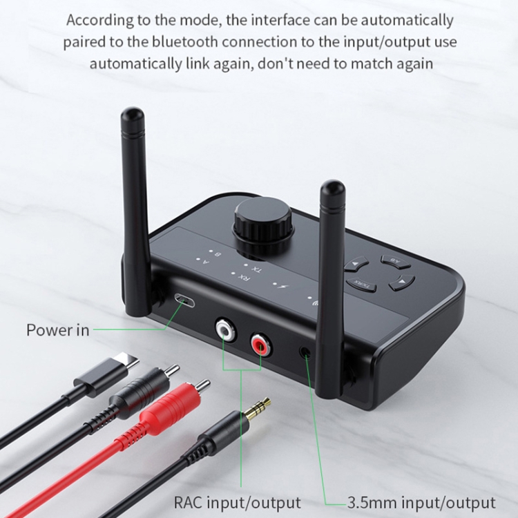 B39 2 In 1 Bluetooth 5.3AUX Music Receiver TV Computer Adapter B39 2 In 1 Bluetooth 5.3AUX Music Receiver TV Computer Adapter