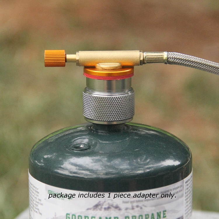 Adaptateur De Recharge Pour Bouteille De Gaz De Camping - Remplissage Propane/Butane - Valve Pour Bouteilles Plates