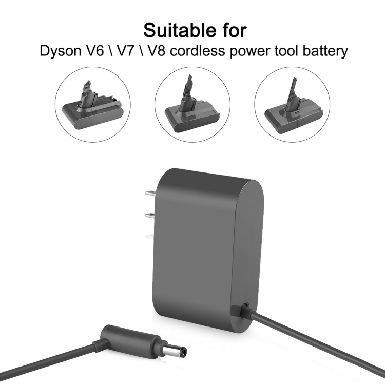 Vacuum Cleaner Battery Charger Lead 3 Pin UK For Dyson V7