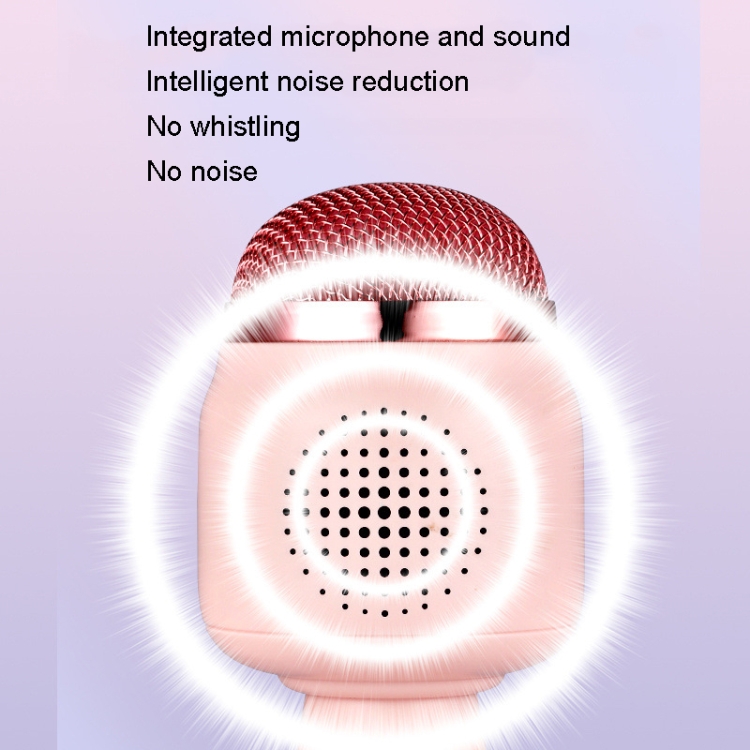 Micrófono inalámbrico para niños Micrófono para cantar con teléfono Bluetooth (Amarillo) - B5