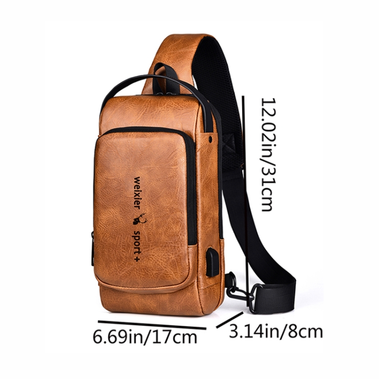 Mochila Sport Mochila Piel Amazon Cuero Mochila Bandolera Hombre
