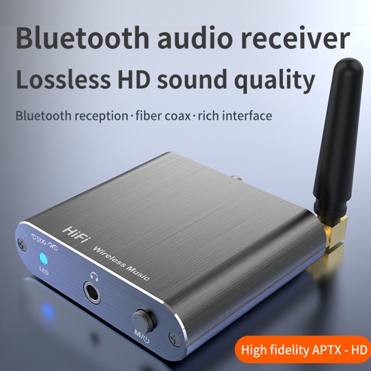 Bluetooth 5.2 Audio Receiver 3.5MM AUX Coaxial Fiber APTX HD Bluetooth Adapter Bluetooth 5.2 Audio Receiver 3.5MM AUX Coaxial Fiber APTX HD Bluetooth Adapter