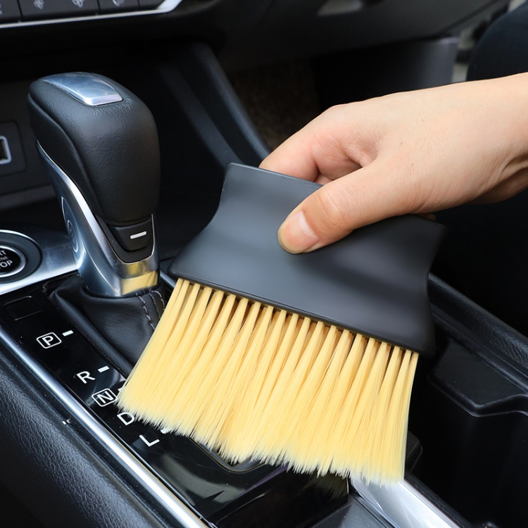 5 Stück Auto-Klimaanlage-Auslass-Reinigungsbürste, ultraweich, Auto- Innenraum-Detail-Brüse, Schwarz