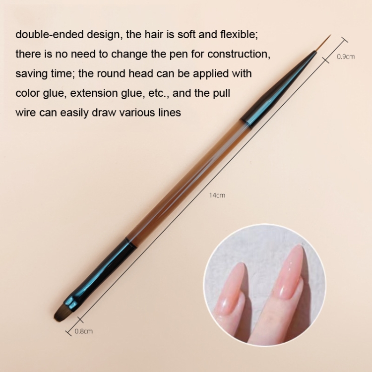 Nail Drawing Pen Nail Waterproof Painting Liner DIY 3D Manicure Nail Tools  | eBay