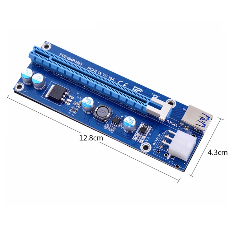 PCI-Express PCI-E 16X на 16X райзер