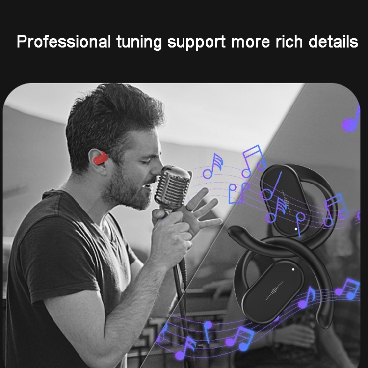 HD313 Earhook OWS Noise Reduction Bluetooth Earphone Subwoofer Sport Wireless Headset(Black) HD313 Earhook OWS Noise Reduction Bluetooth Earphone Subwoofer Sport Wireless Headset(Black)